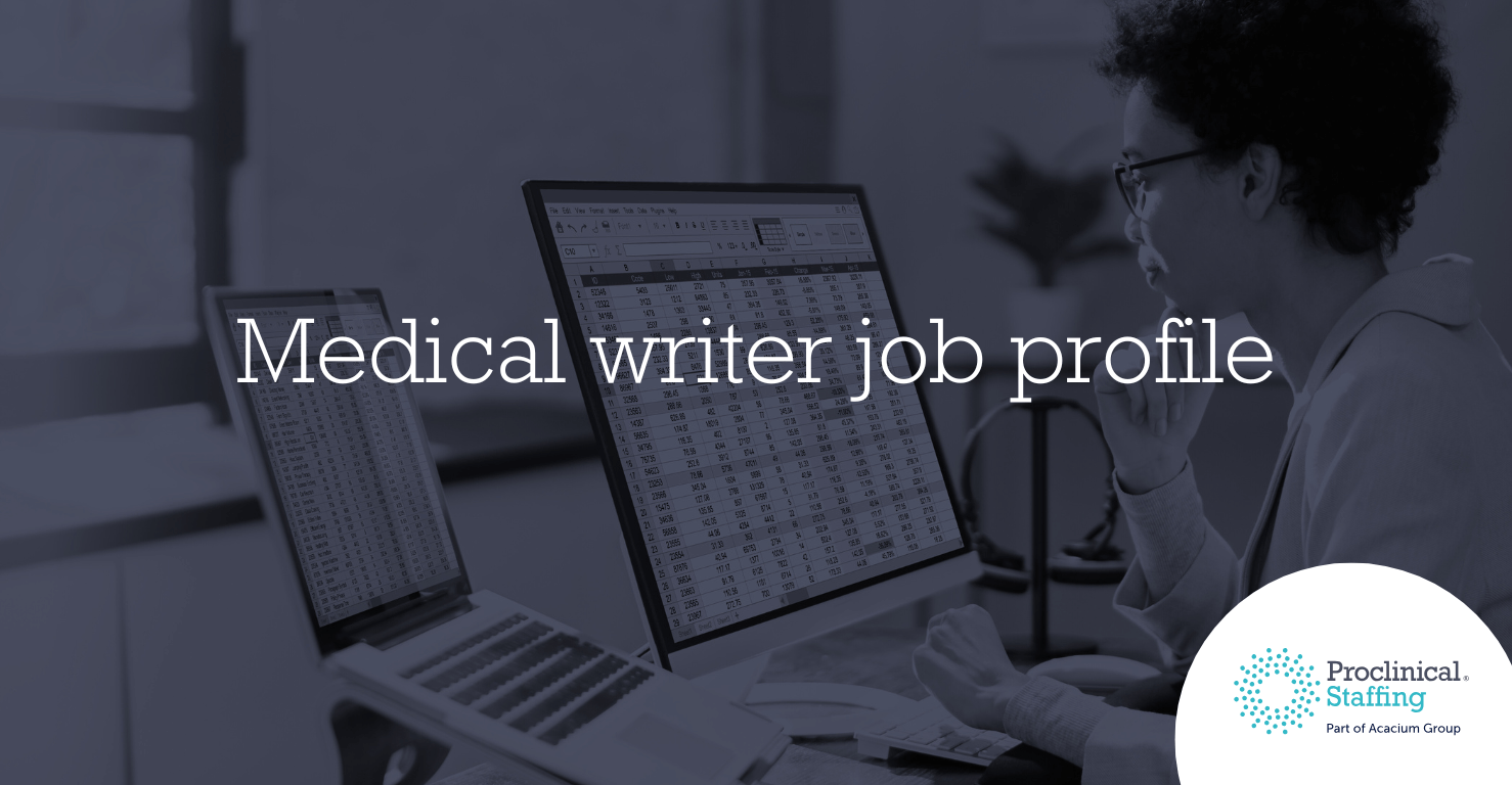 Medical writer job profile