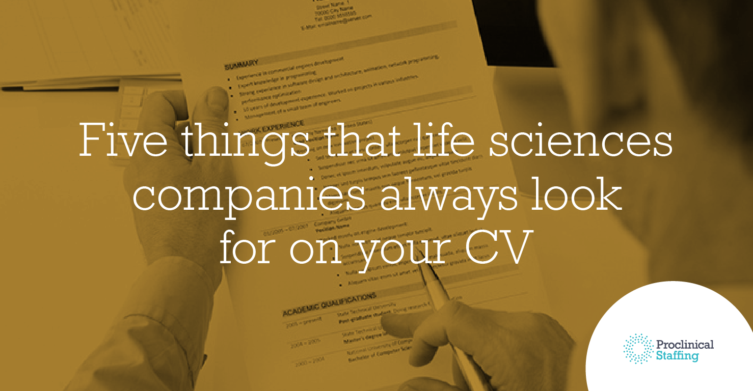 Five Things That Life Sciences Companies Always Look For On