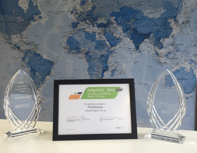 Proclinical retains supplier excellence award for second consecutive year