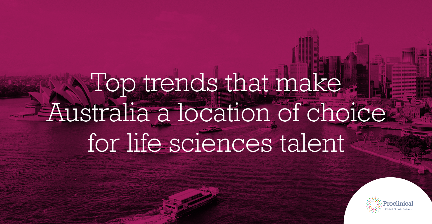 Top trends that make Australia a location of choice for life sciences talent