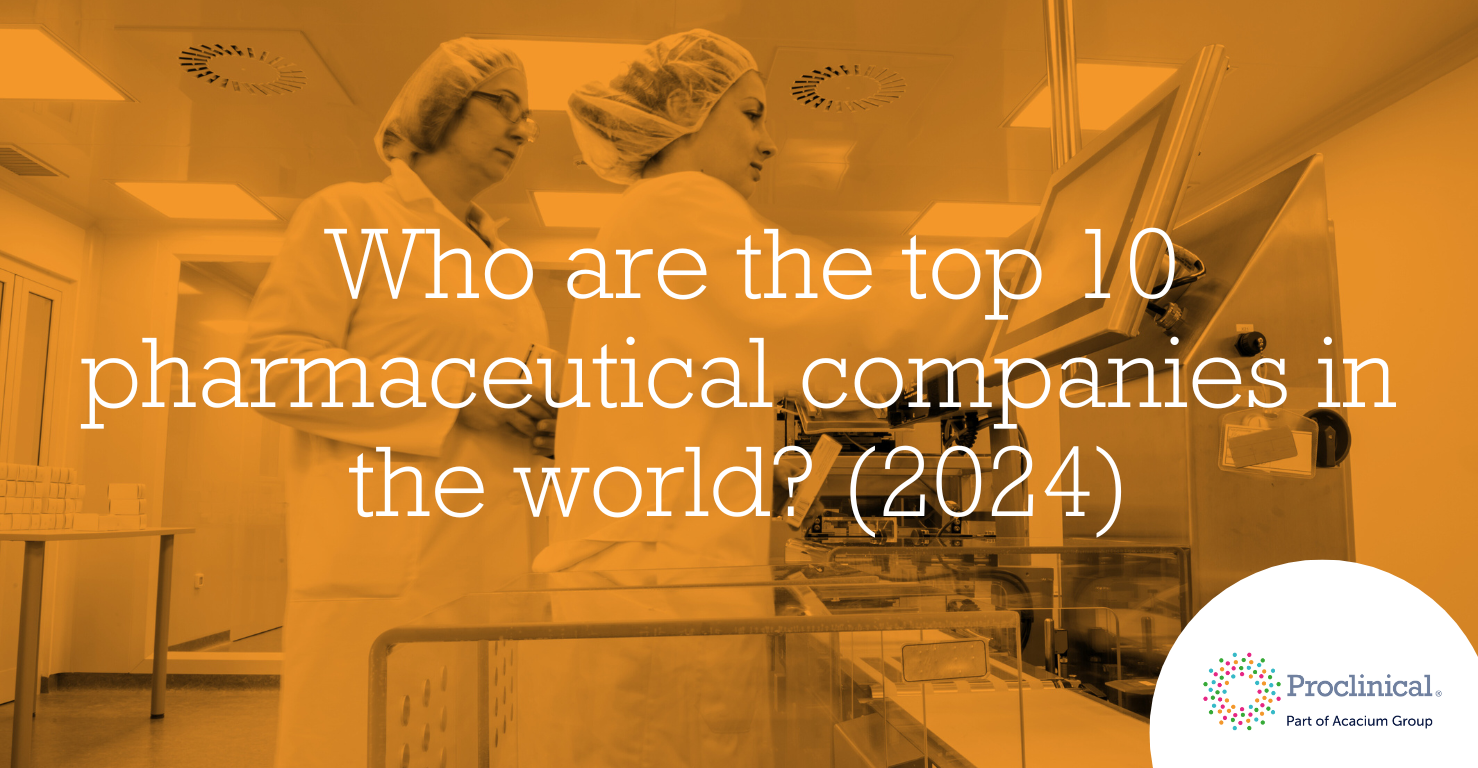 Top 10 Pharmaceutical Companies Worldwide (2024) | Proclinical