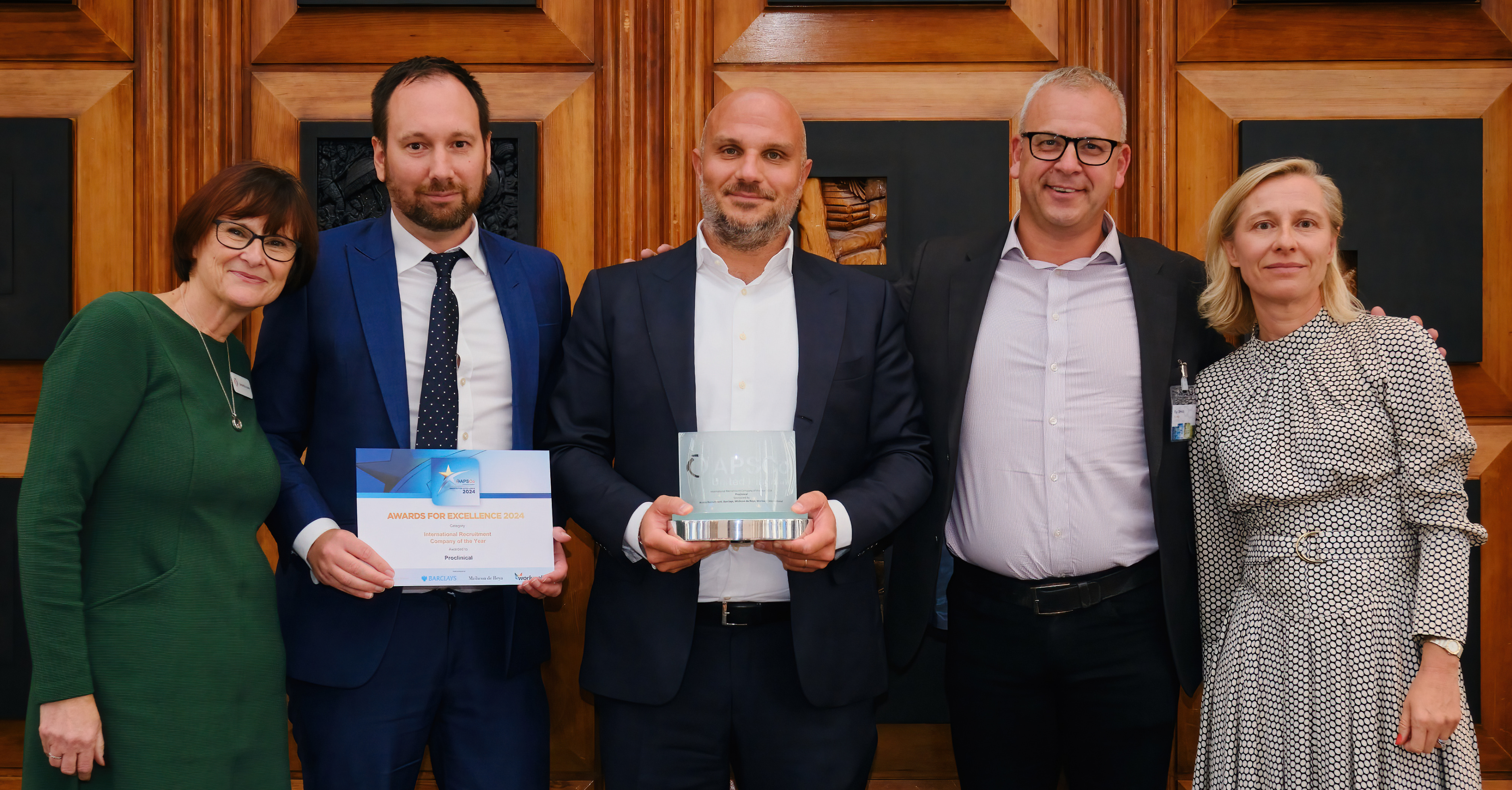 Proclinical named International Recruitment Company of the Year